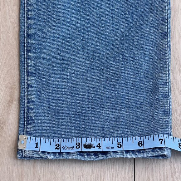 Madewell The Perfect Vintage Straight Crop Jean Montville Wash High Waisted (27) - Picture 13 of 16